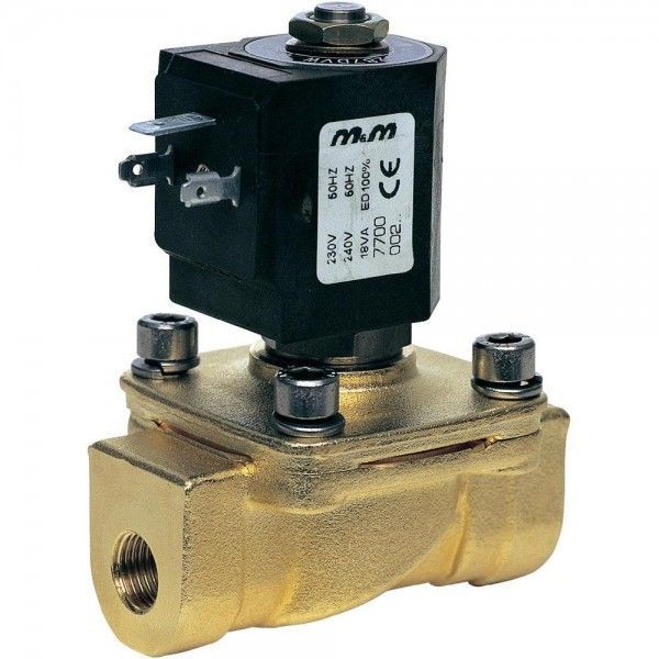 Industrial solenoid valves thermal hydraulics 1/4" to 1" - no minimum pressure Industrial solenoid valves thermal hydraulics 1/4" to 1" - no minimum pressure