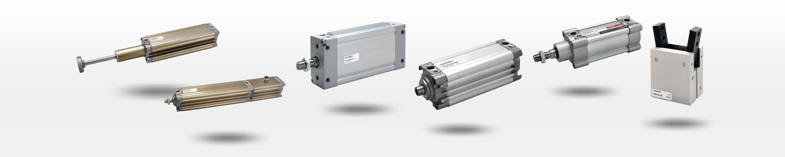 Pneumatic Cylinders - Standard (ISO), Compact, Oval, High-Tech